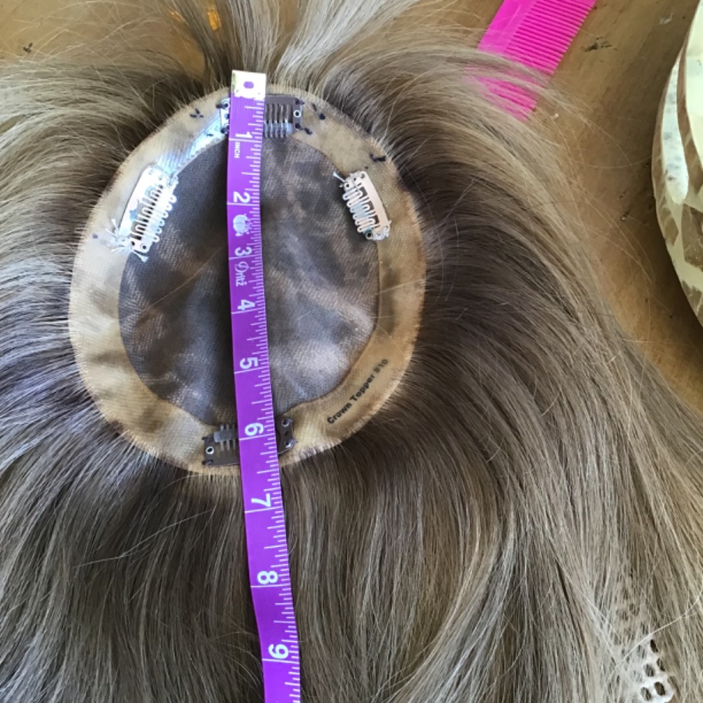 Hidden Crown Human Hair Topper - Picture 13 of 16